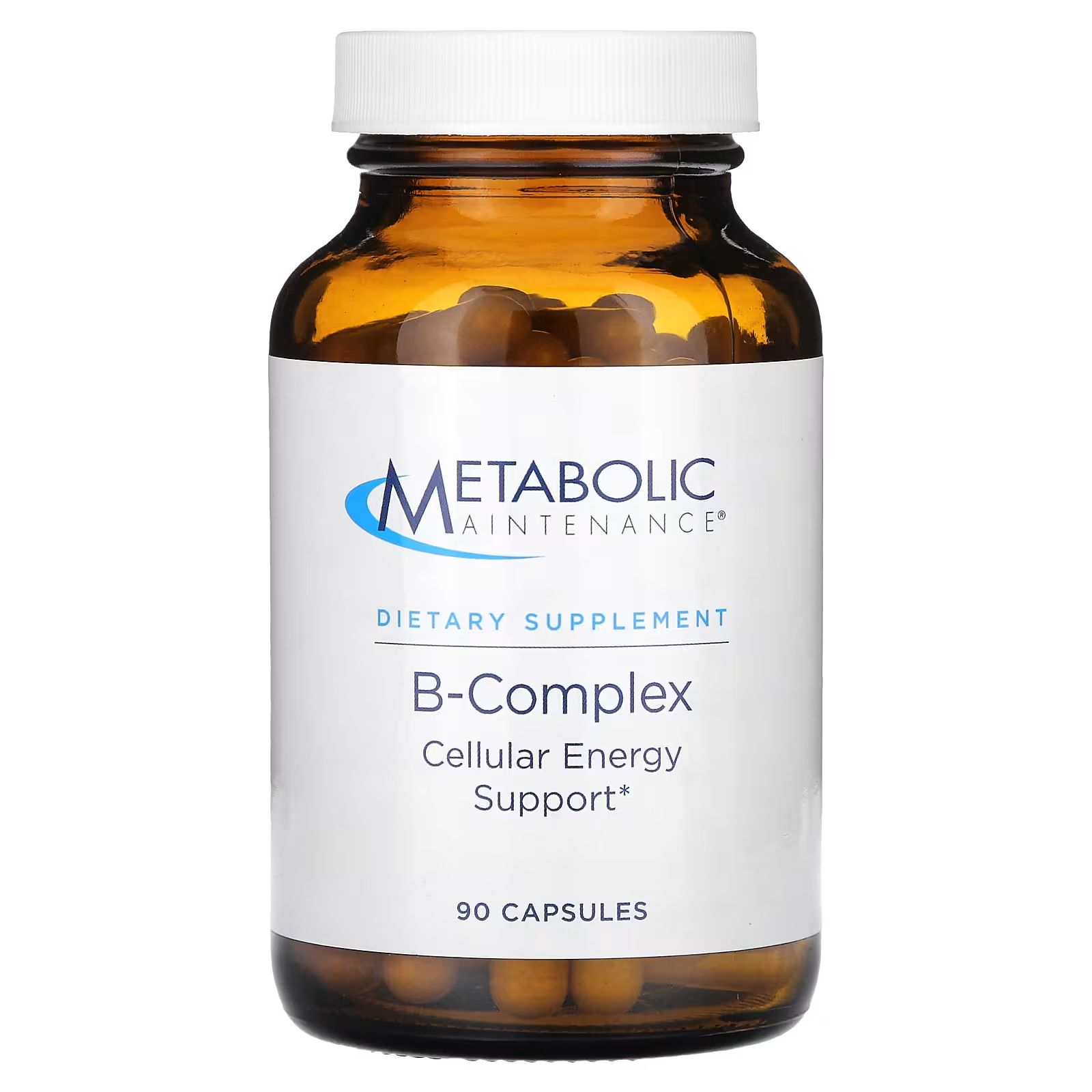 Пищевая добавка Metabolic Maintenance B-комплекса, 90 капсул пробиотики для повышения настроения drformulas с комплексом витаминов группы b 60 шт
