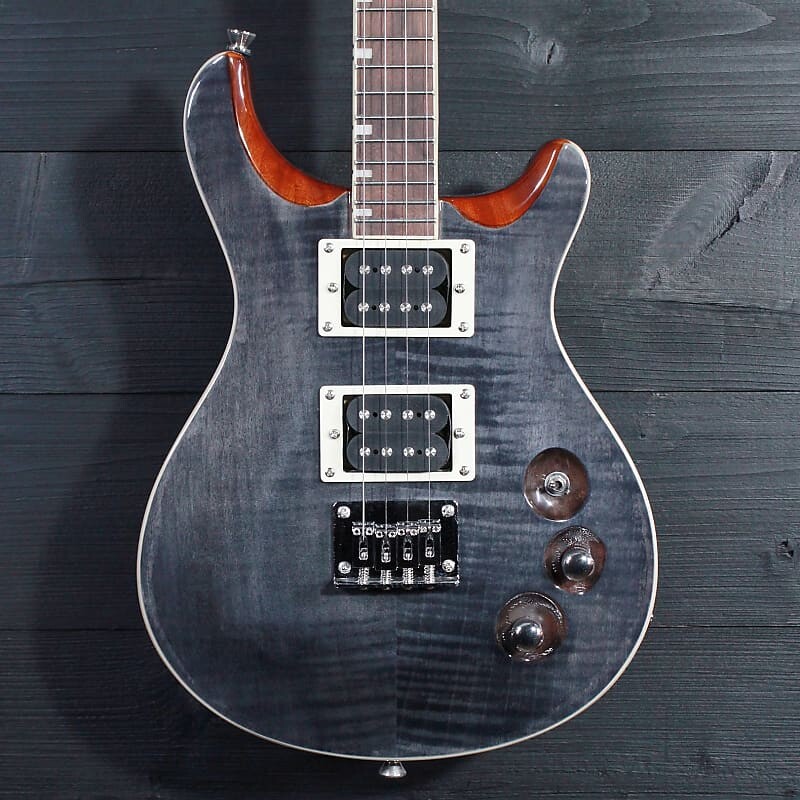 

Электрогитара Flight Vanguard TBK Tenor Solidbody Electric Ukulele Transparent Black