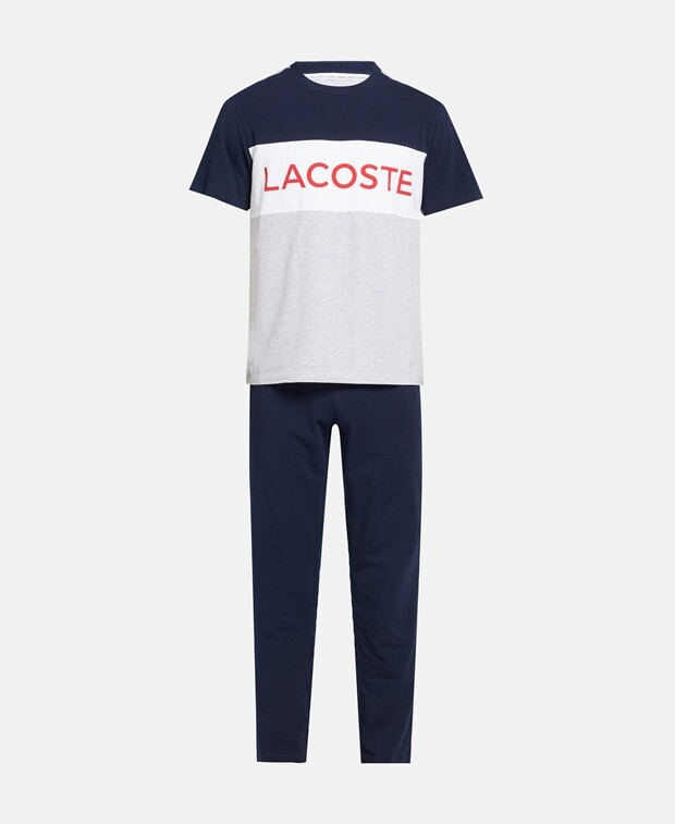 

Пижама Lacoste, серебряный