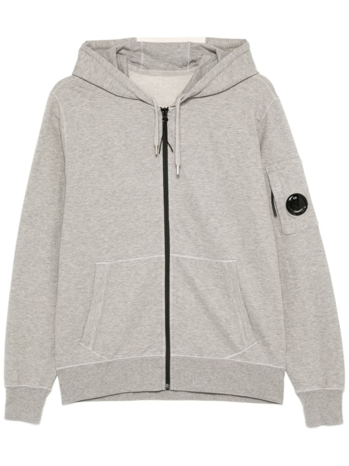 

Толстовка с капюшоном из флиса на молнии CP Company C.P. Company, серый