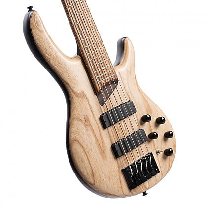 

Басс гитара Cort B5ELEMENTOPN Mahogany Body Ash Top 5Pcs Walnut & Panga Panga Neck 5-String Electric Bass Guitar