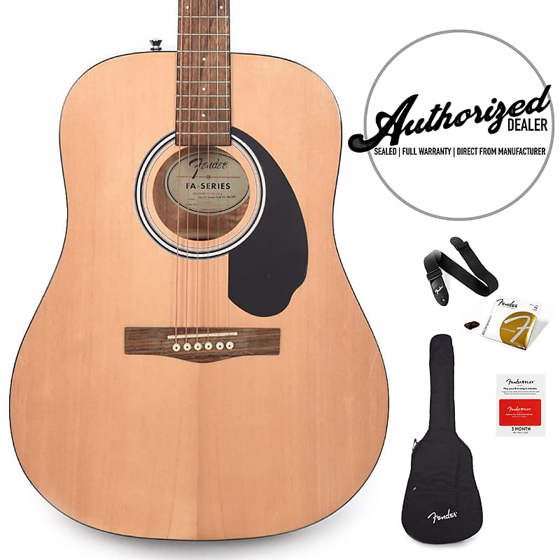 Акустическая гитара Fender FA-115 Dreadnought Starter Acoustic Guitar Pack w/ Accessories