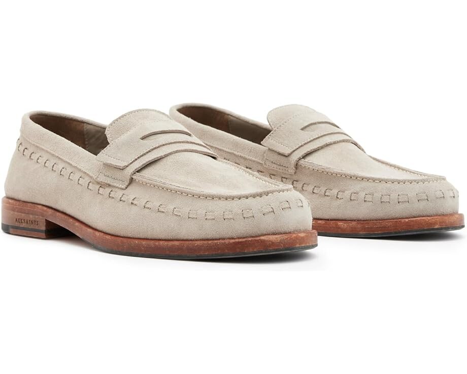 

Оксфорды AllSaints Sammy Loafer, песочный, Бежевый