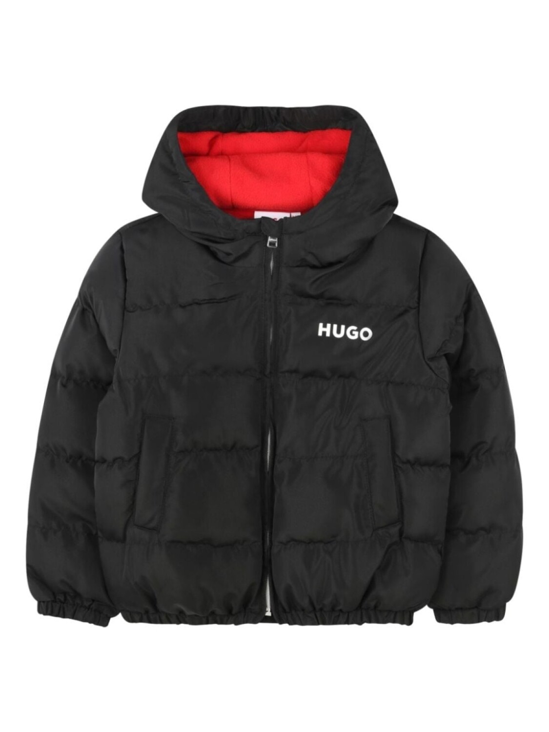 

HUGO KIDS куртка с логотипом, черный