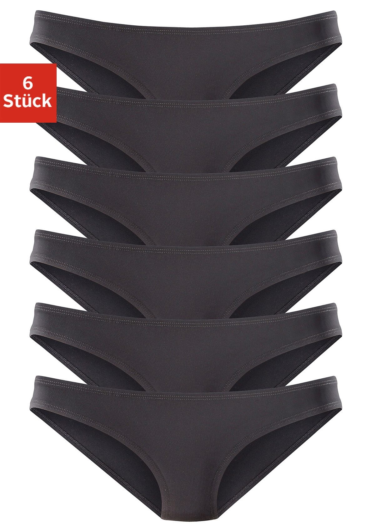 Трусы Vivance Active Bikini, черный носки vivance halterlose feinstrümpfe черный