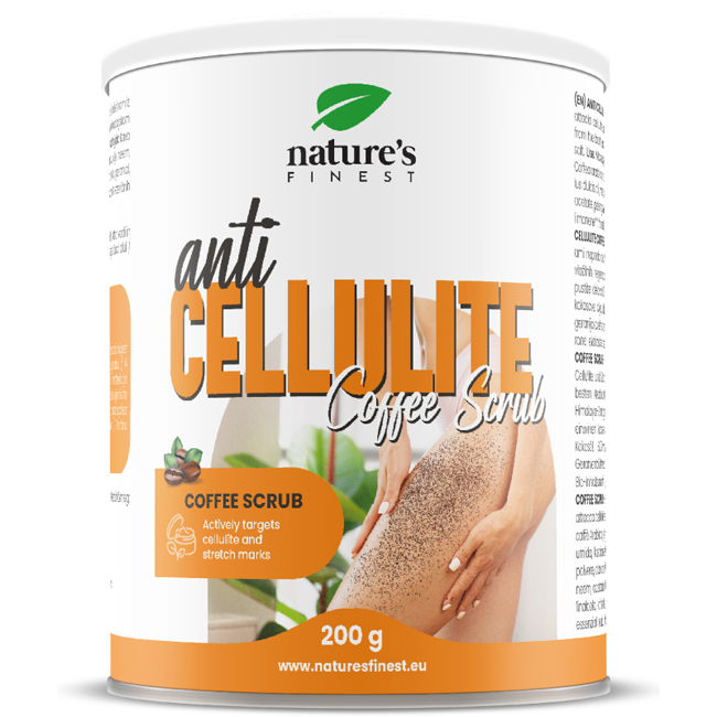 Скраб для тела антицеллюлитный Nature'S Finest Anti Cellulite Coffee Scrub, 200 гр