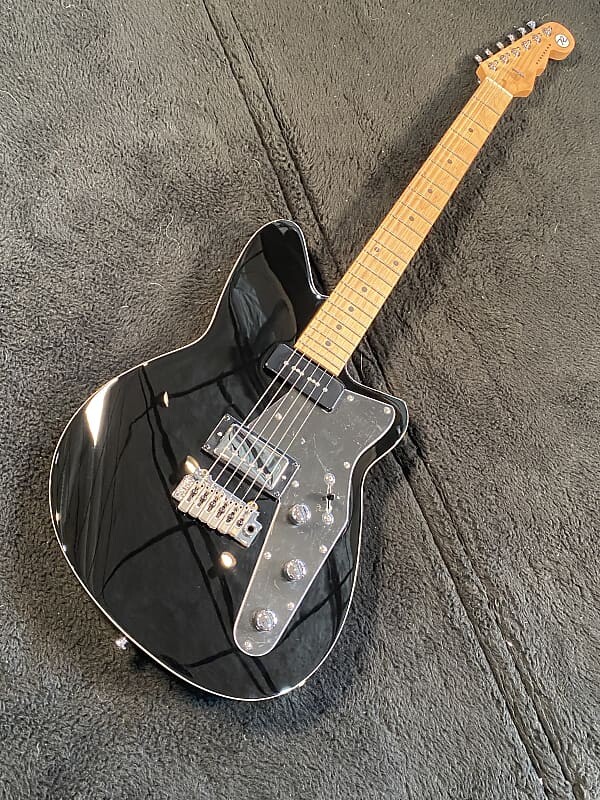

Электрогитара Reverend Double Agent W Roasted Maple Neck Midnight Black #49216