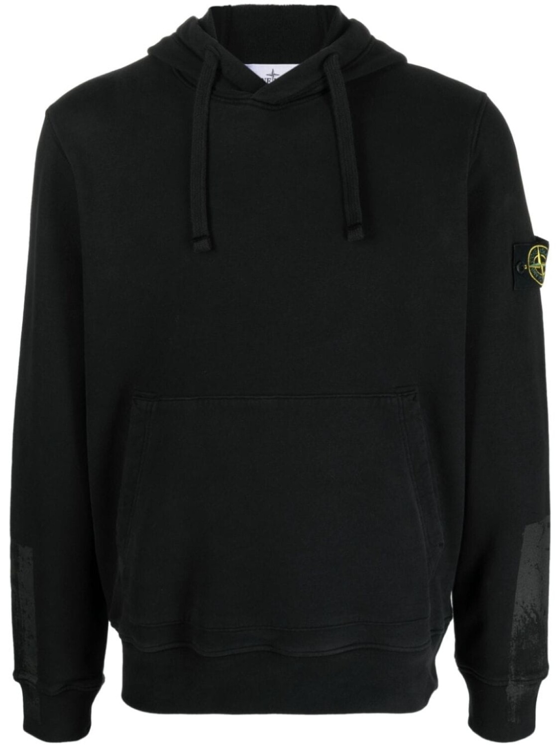 

Stone Island худи с нашивкой-логотипом, черный