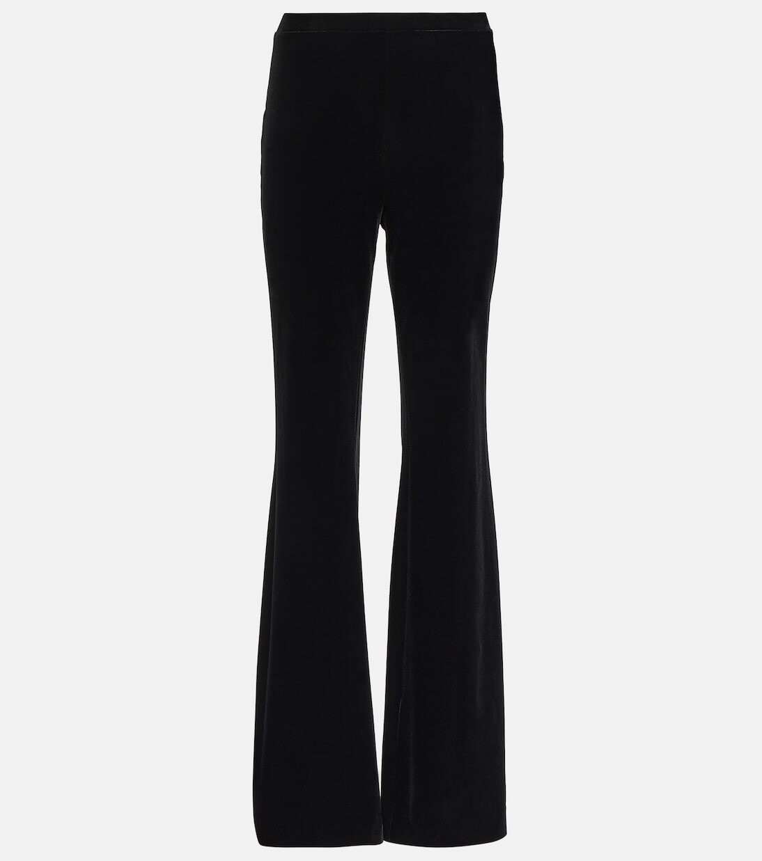 

Бархатные брюки широкого кроя ruthette Diane Von Furstenberg, черный
