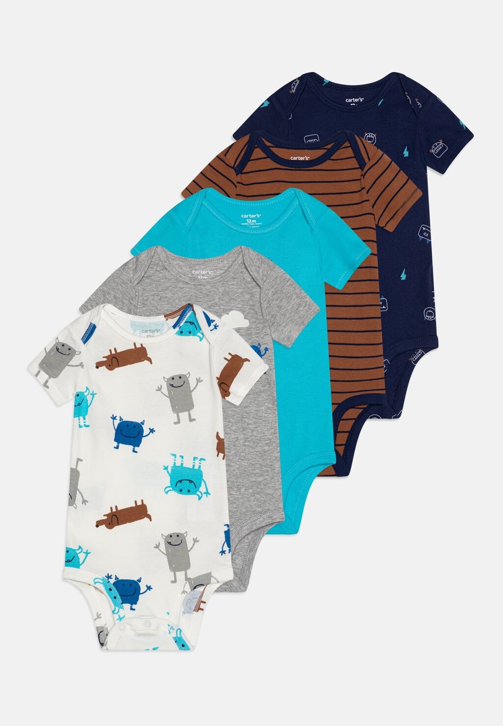 

Боди UNISEX 5 PACK Carter's, цвет multi-coloured