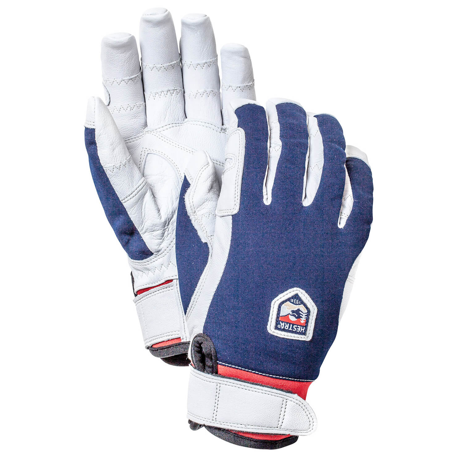 Перчатки Hestra Ergo Grip Active 5 Finger, цвет Navy/Offwhite боксерские перчатки bad boy active boxing gloves черный белый 18 унций