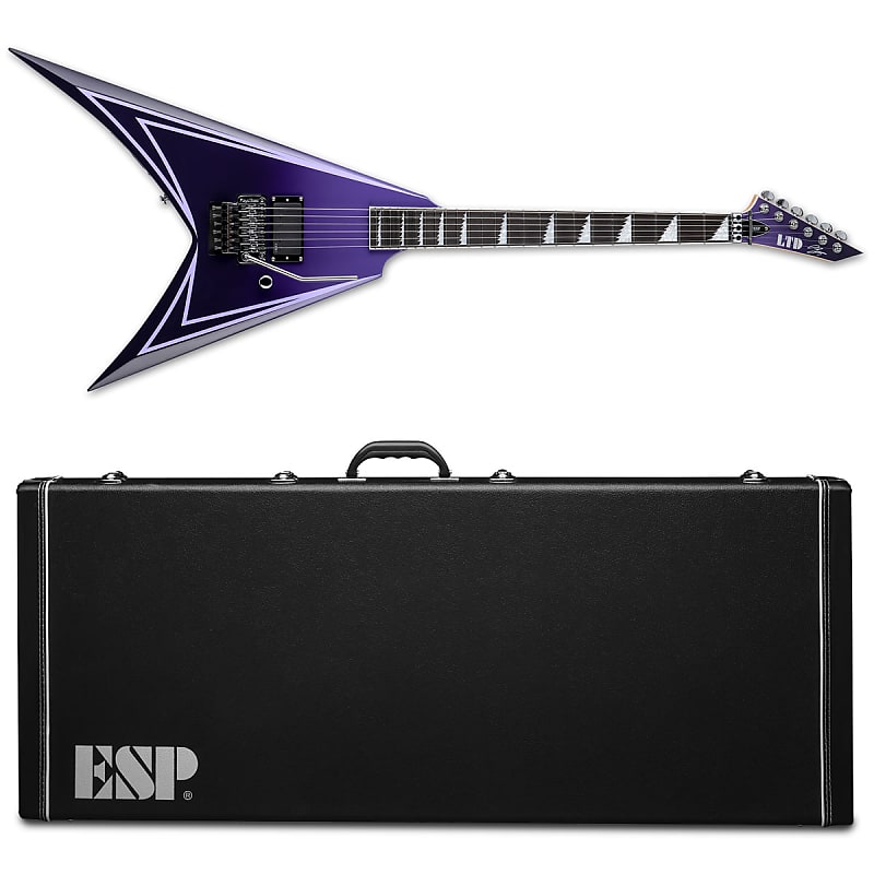 Электрогитара ESP LTD ALEXI HEXED - Purple Fade w/ Pinstripes - Laiho - Brand New! - IN STOCK