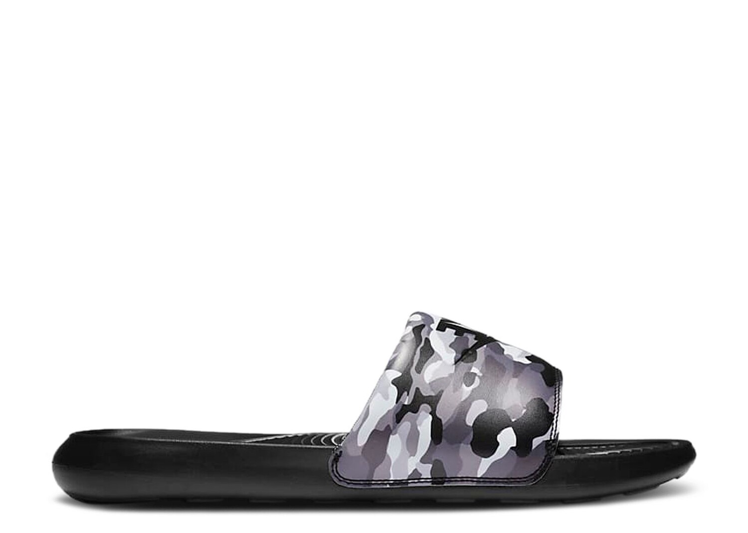 

Кроссовки Nike Victori One Printed Slide 'Camo - Black Grey', черный