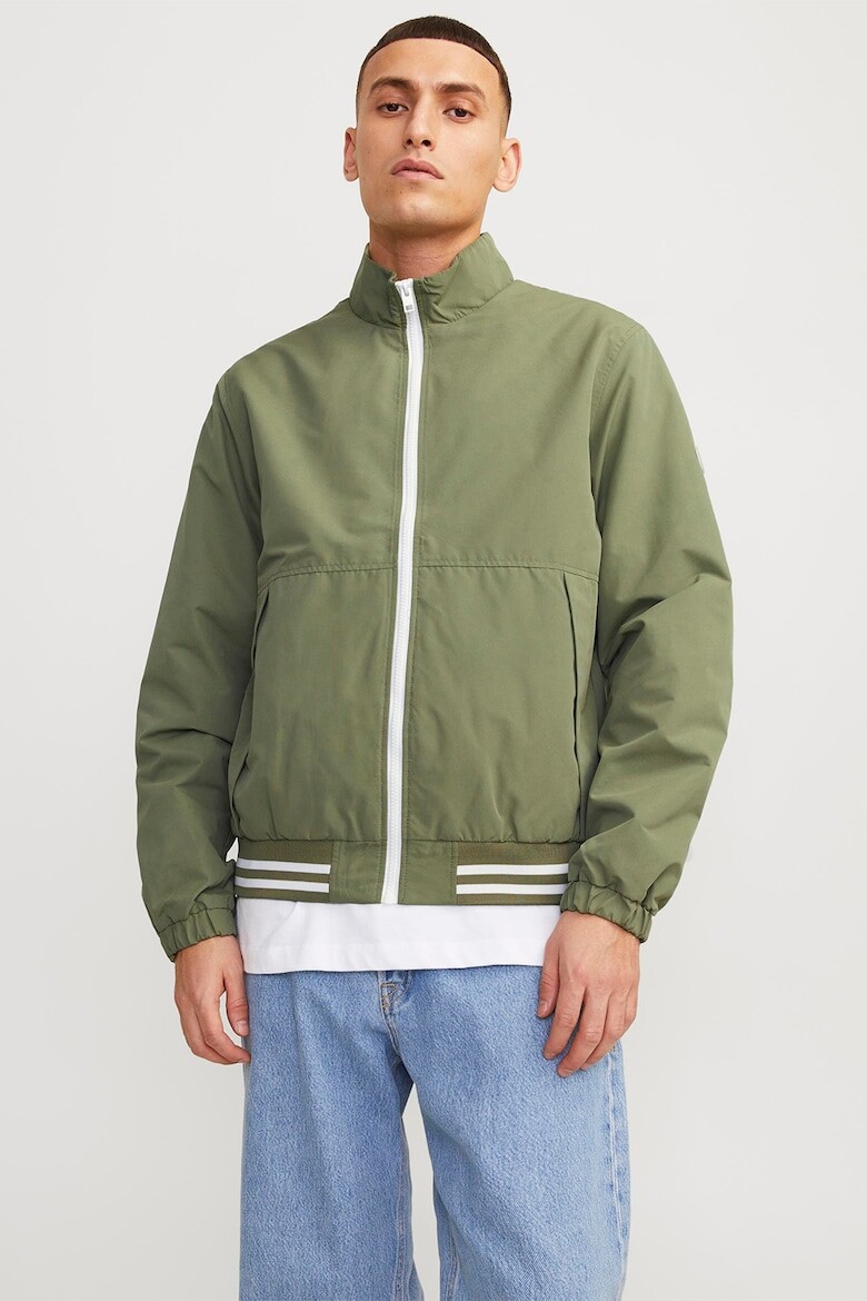 

Жакет с высоким воротником Jack & Jones, зеленый