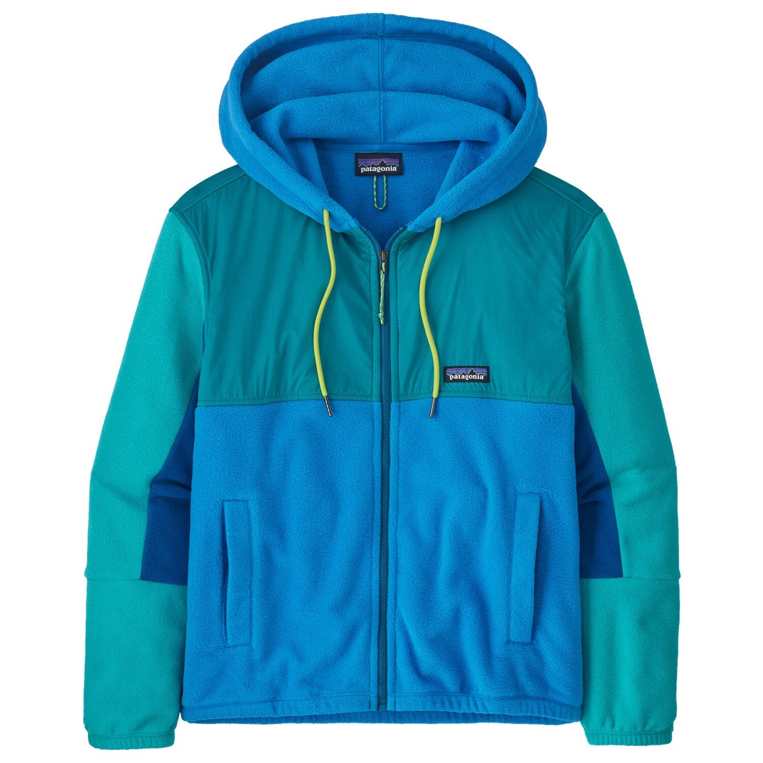 Флисовая жилетка Patagonia Women's Microdini Hoody, цвет Vessel Blue классический жилет microdini patagonia черный