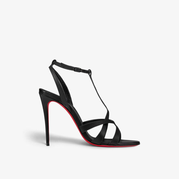 

Кожаные босоножки на каблуке Tangueva 100 Christian Louboutin, черный