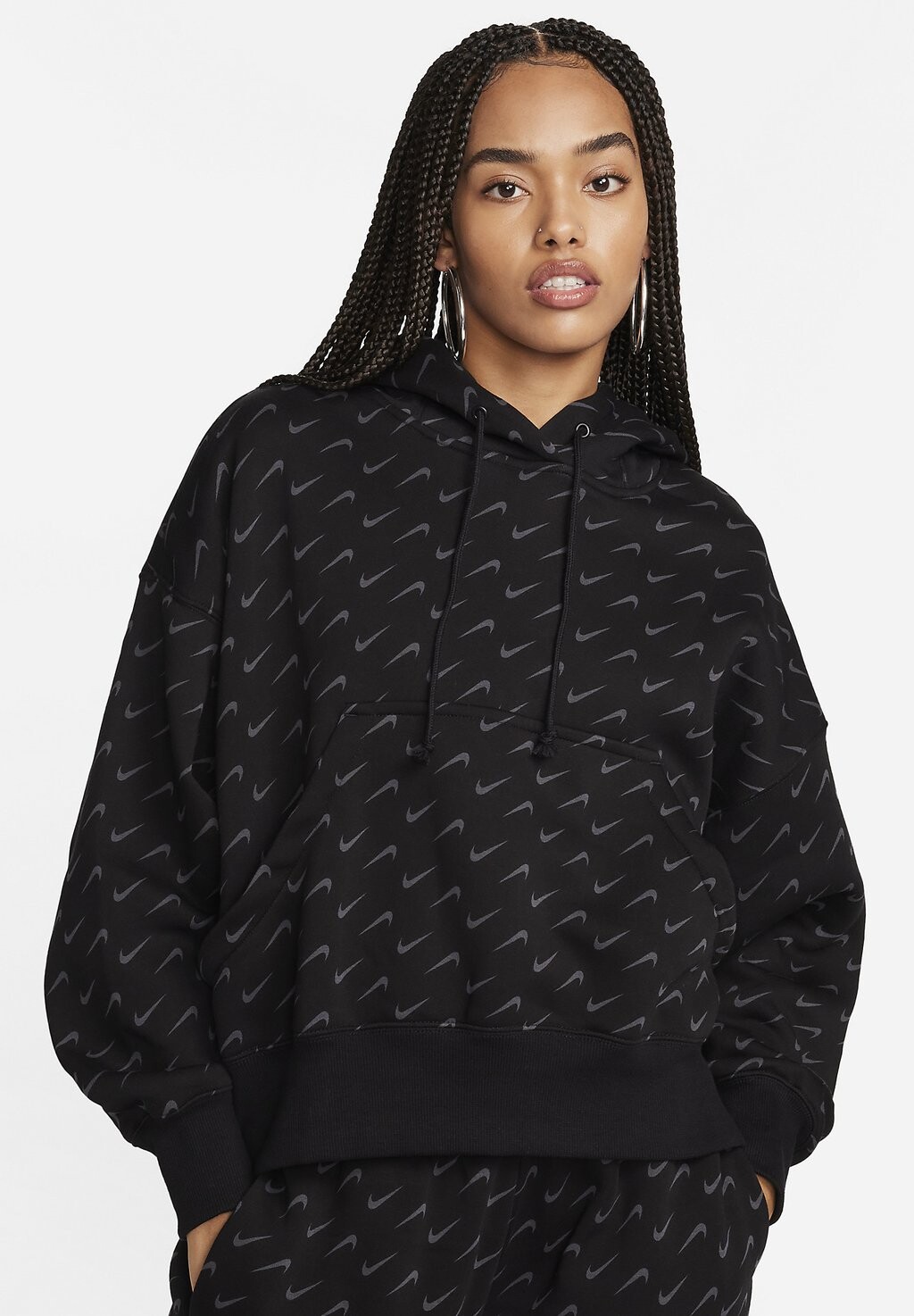

Толстовка PRINTED Nike Sportswear, цвет black