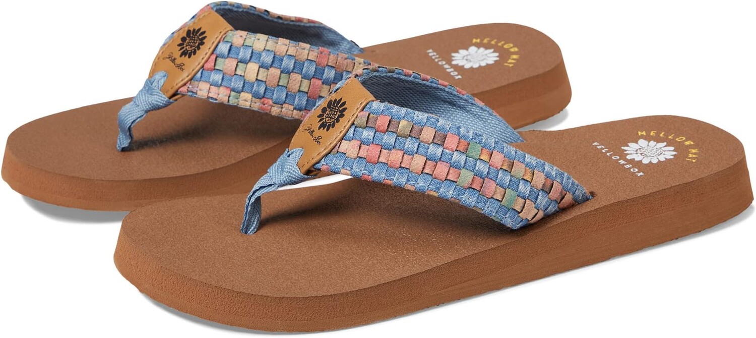

Шлепанцы Naddy Yellow Box, цвет Light Denim