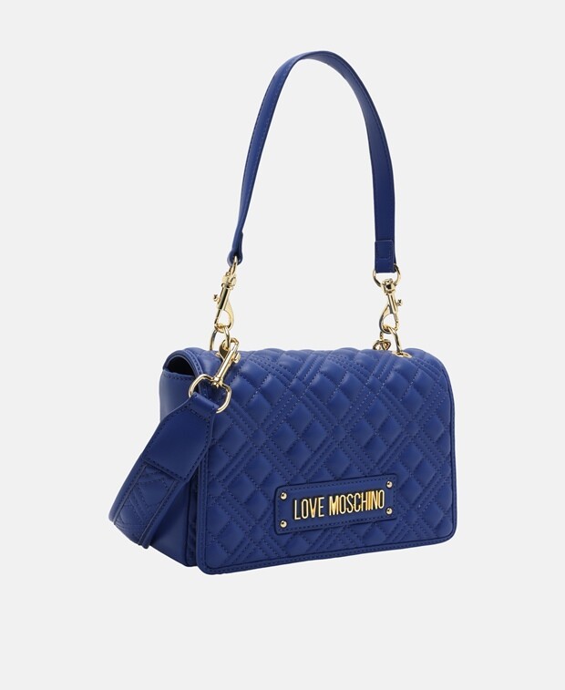

Сумка-мессенджер Love Moschino, синий