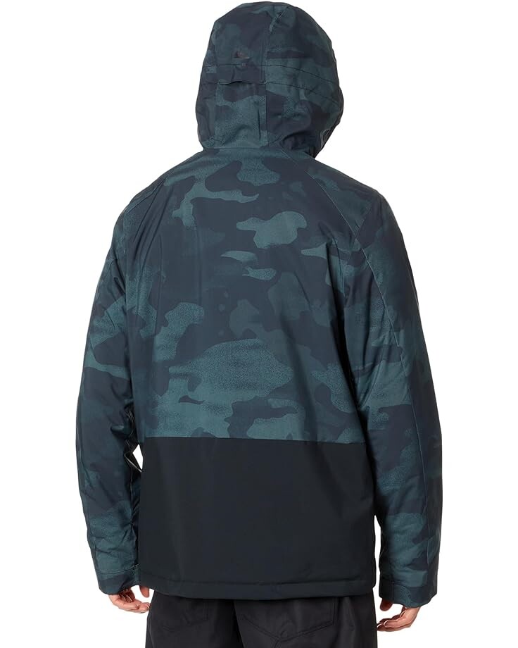 Куртка Quiksilver Snow Mission Printed Block Jacket, цвет Spray Camo True Black куртка quiksilver snow mission block jacket цвет grenadine