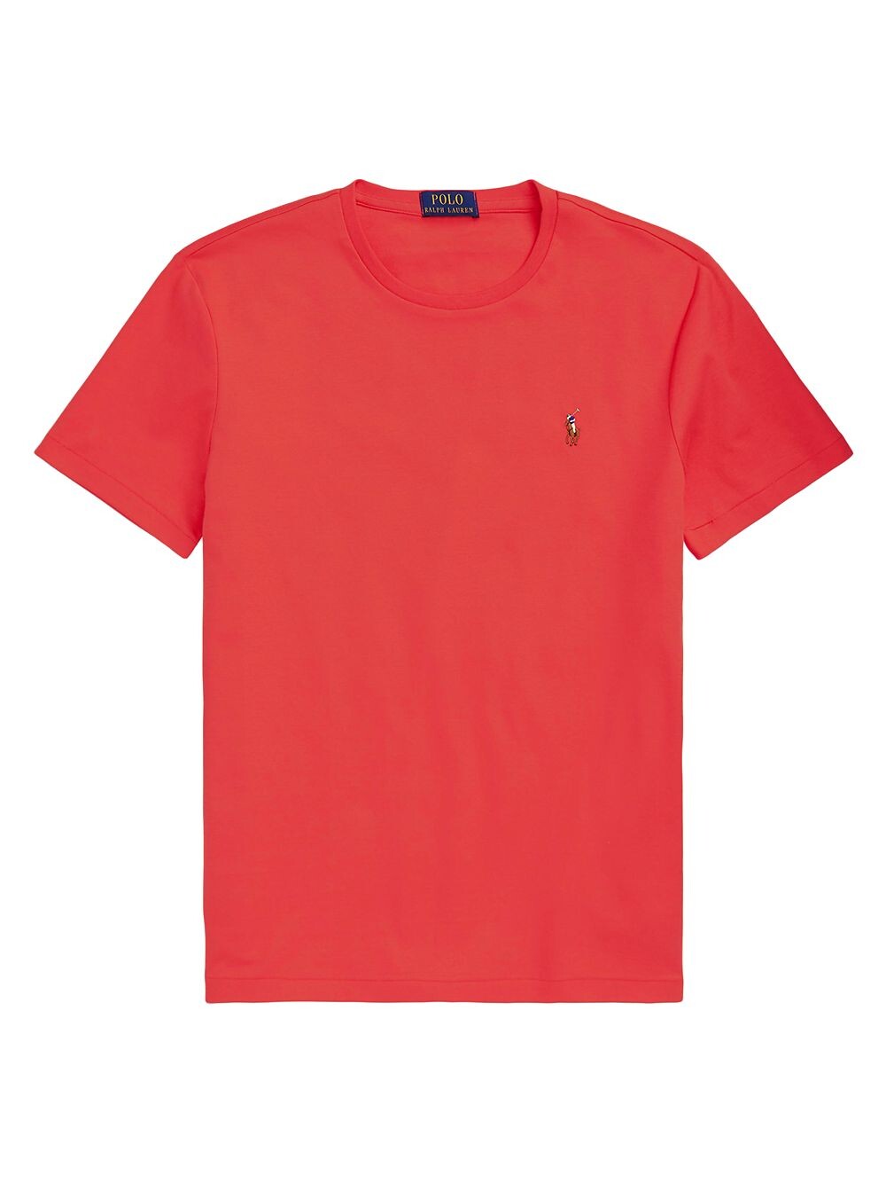 

Хлопковая футболка Пима Polo Ralph Lauren, красный