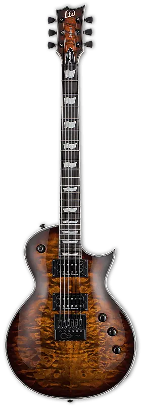 

Электрогитара ESP LTD EC-1000 EVERTUNE Dark Brown Sunburst