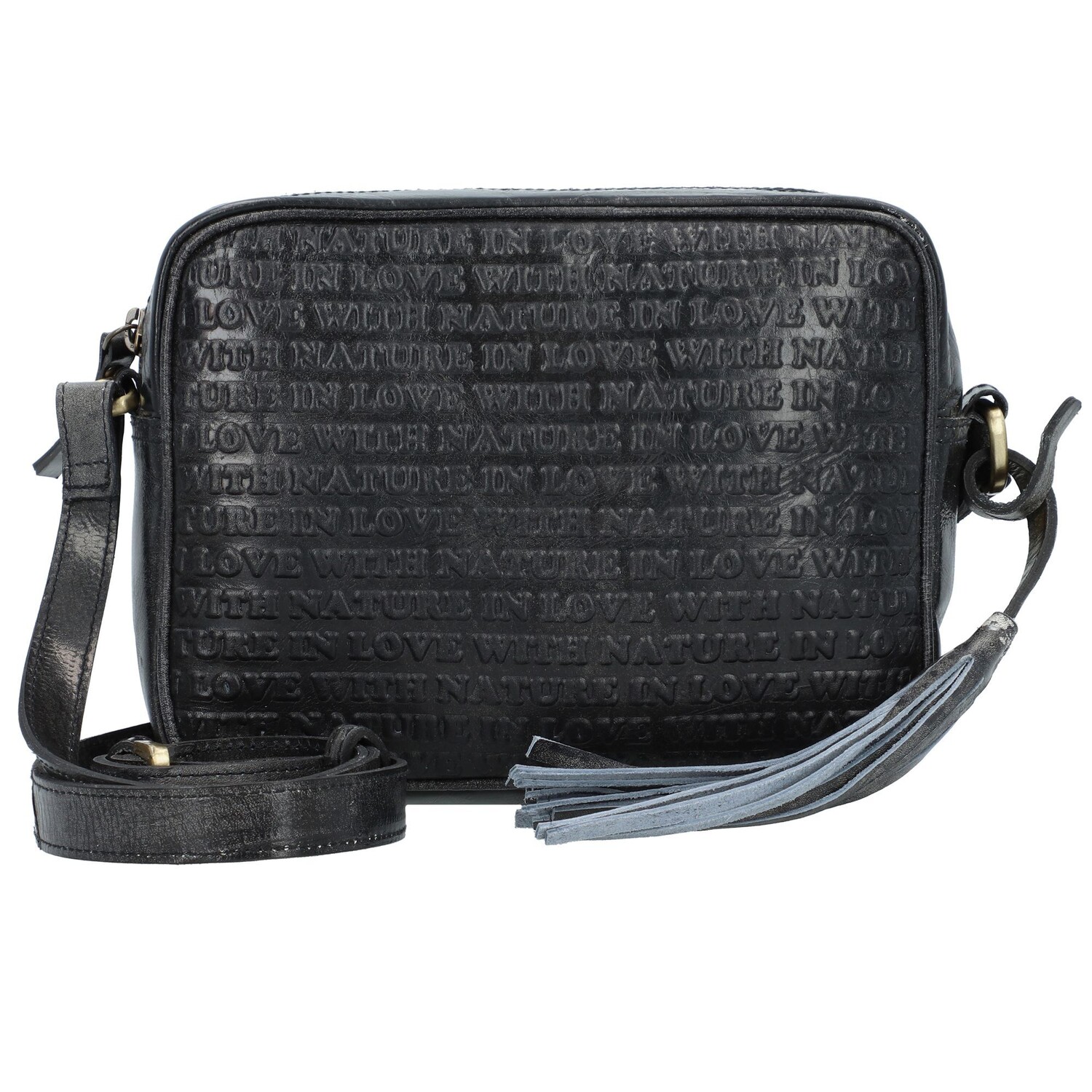 

Сумка через плечо TASCHENDIEB Liebknechtgasse 5 Umhängetasche Leder 22 см, черный