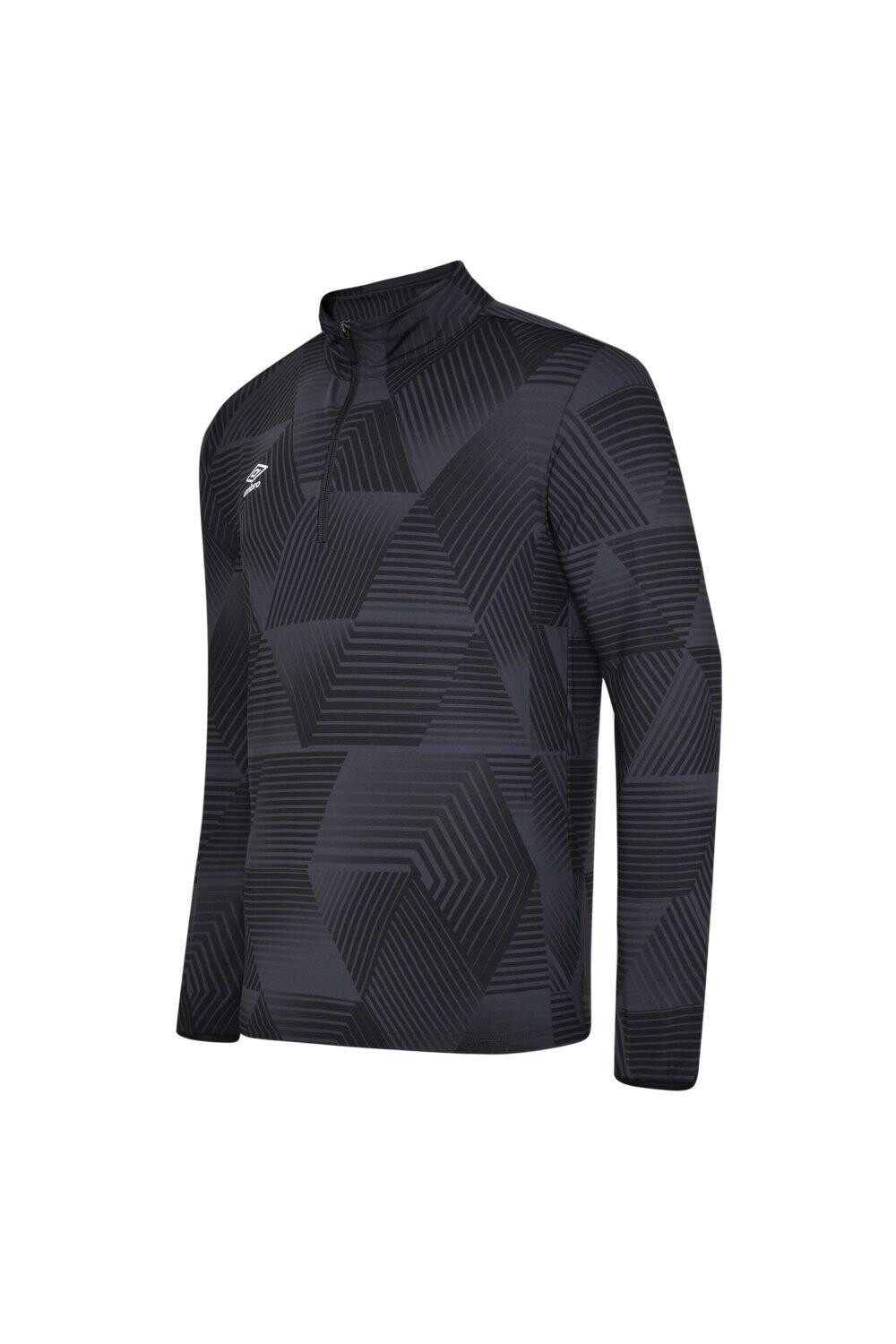 

Тренировочный топ с молнией максимум 1/4 Umbro, черный