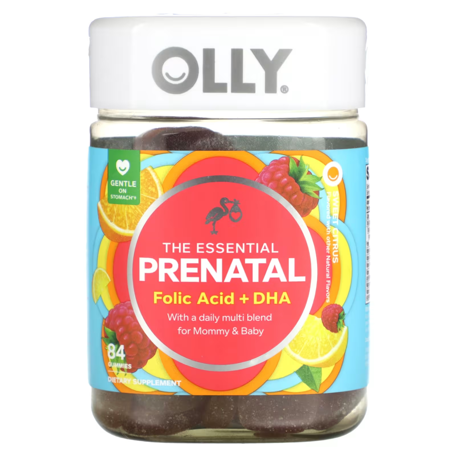 Витамины Olly The Essential Prenatal Sweet Citrus, 84 жевательных конфеты цена и фото