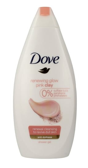 

Гель для душа с розовой глиной, 500 мл Dove, Renewing Glow