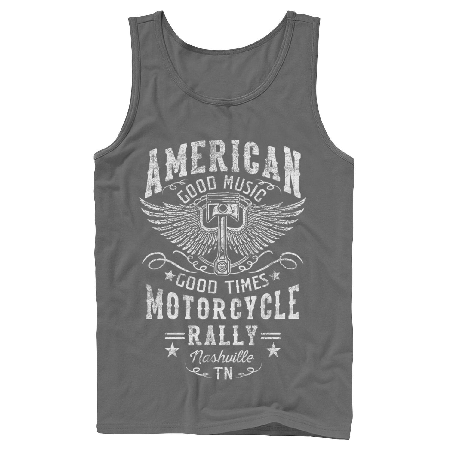 

Мужская майка American Motorcycle Rally Nashville TN Licensed Character