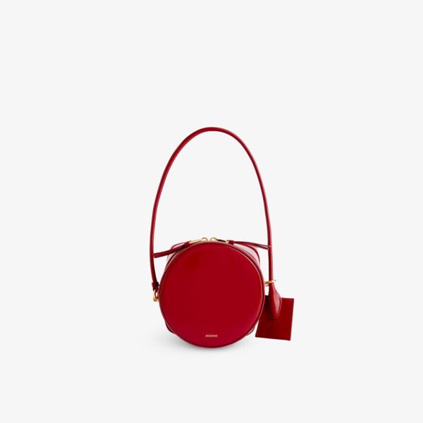 

Кожаная сумка le vanito с верхней ручкой Jacquemus, красный