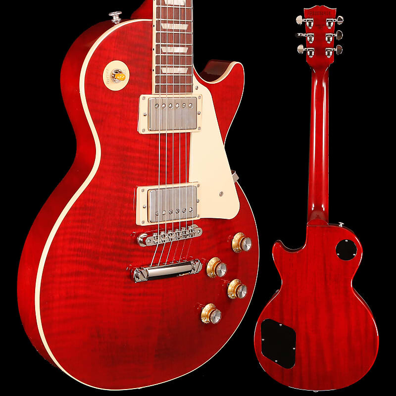 

Электрогитара Gibson Les Paul Standard 60s Figured Top, 60s Cherry 9lbs 0.9oz