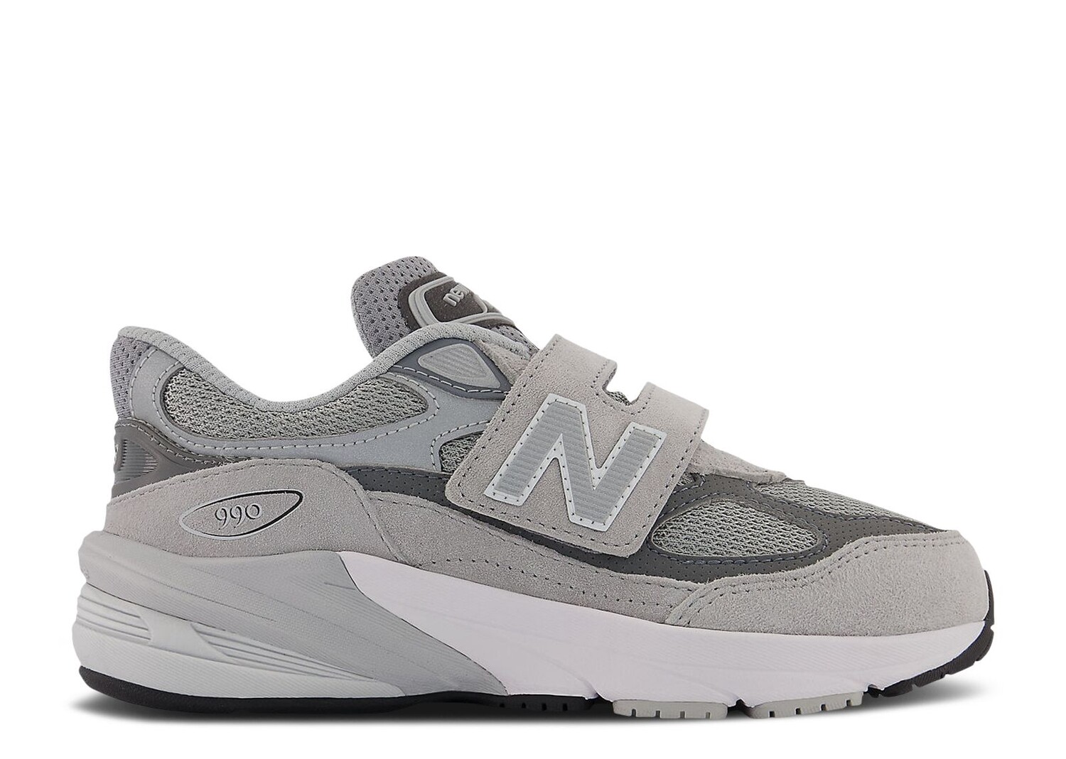 

Кроссовки New Balance 990V6 Hook & Loop Little Kid 'Castlerock', серый