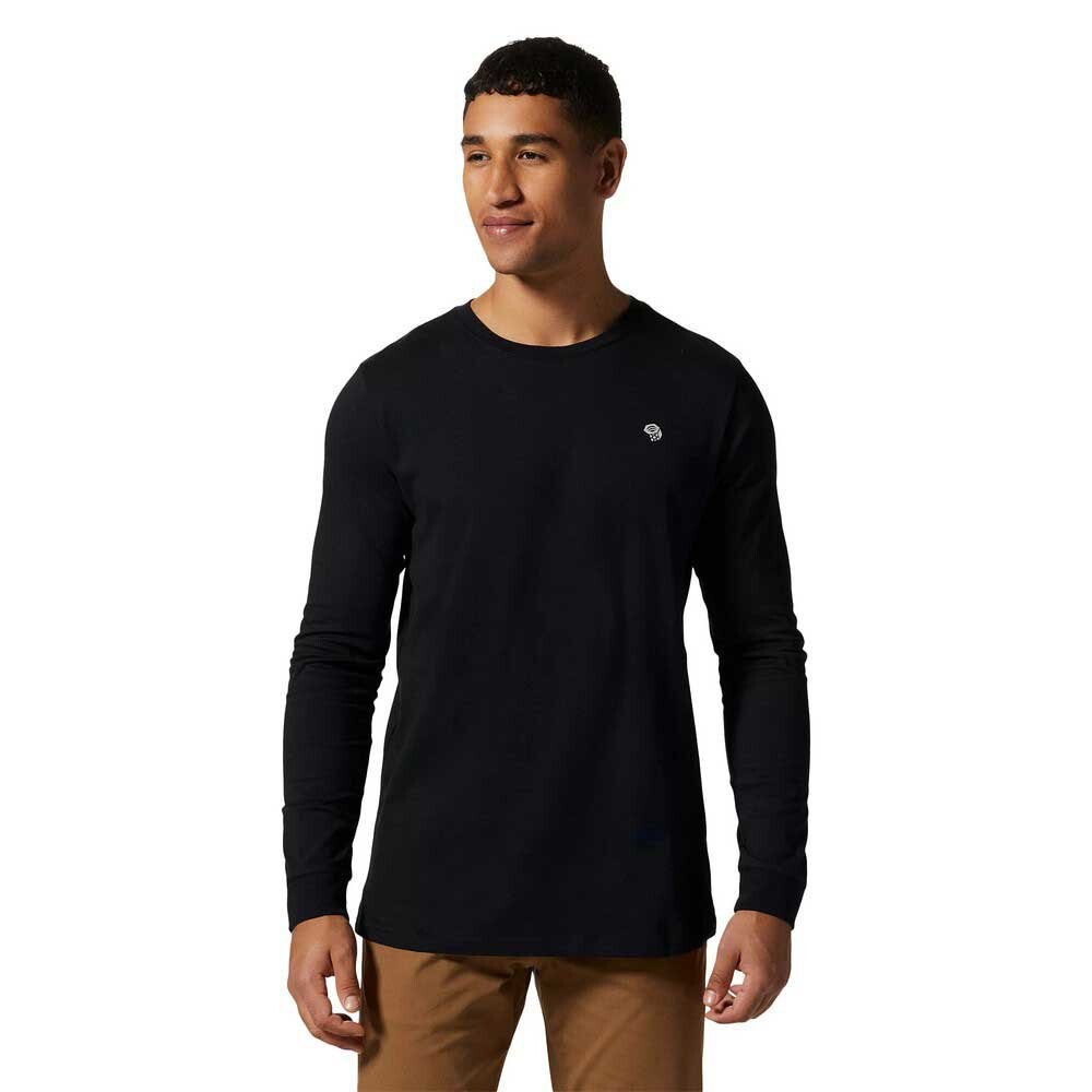 

Футболка с длинным рукавом Mountain Hardwear Back Logo, черный