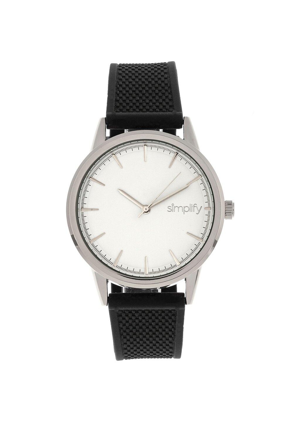 

Часы 5200 с ремешком Simplify, серебро