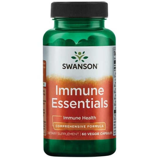 Swanson, Immune Essentials 60 капсул. himalaya ashwagandha immune 60 веганских капсул