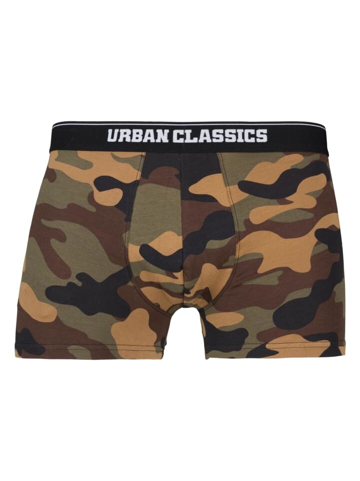 

Боксерские трусы Urban Classics, цвет wd camo+grn+blk+grey+sw camo