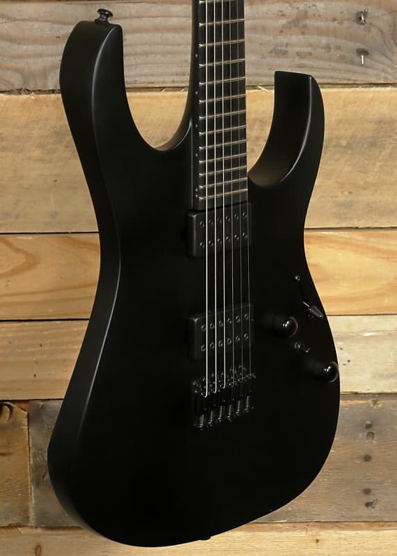 

Электрогитара Ibanez Iron Label RGRTB621 Electric Guitar Black Flat