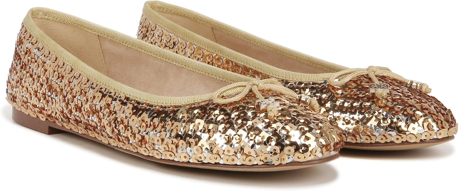 

Балетки Felicia Oct Sam Edelman, цвет Gold Multi