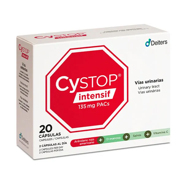 

Противоинфекционное лечение Cystop Intensif Cystop, 20 UD