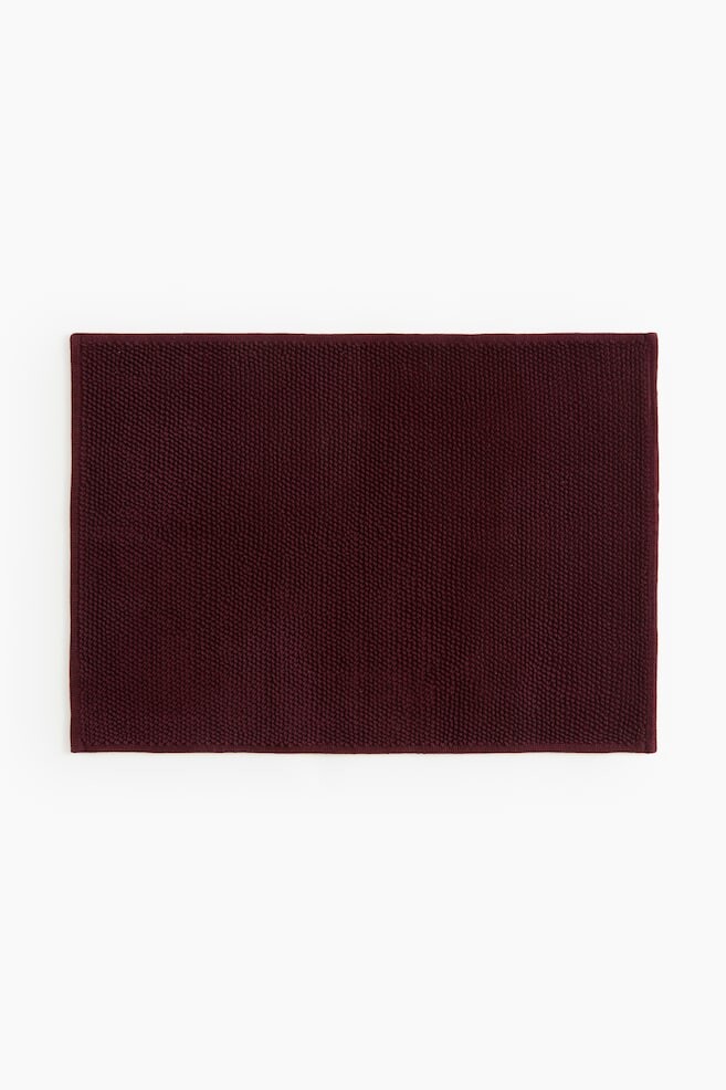 

Хлопковый коврик для ванной H&M, 50x70 см, фиолетовый