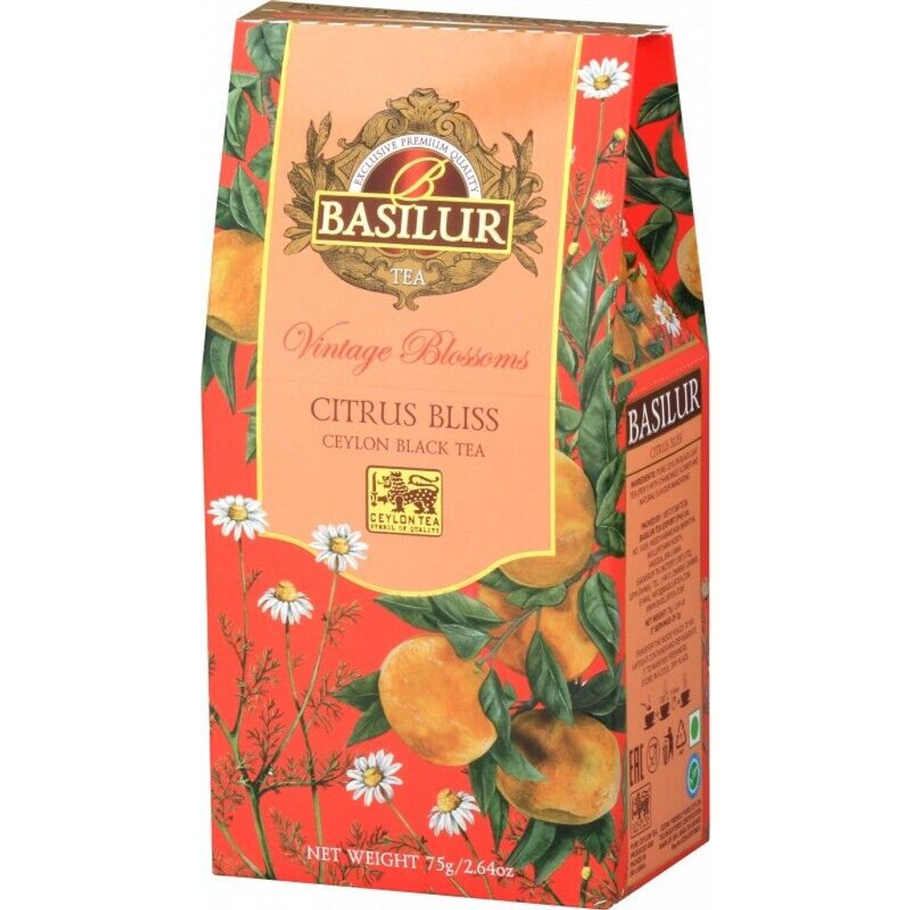 

Basilur VINTAGE BLOSSOMS - CITRUS BLISS пакетик 75 г