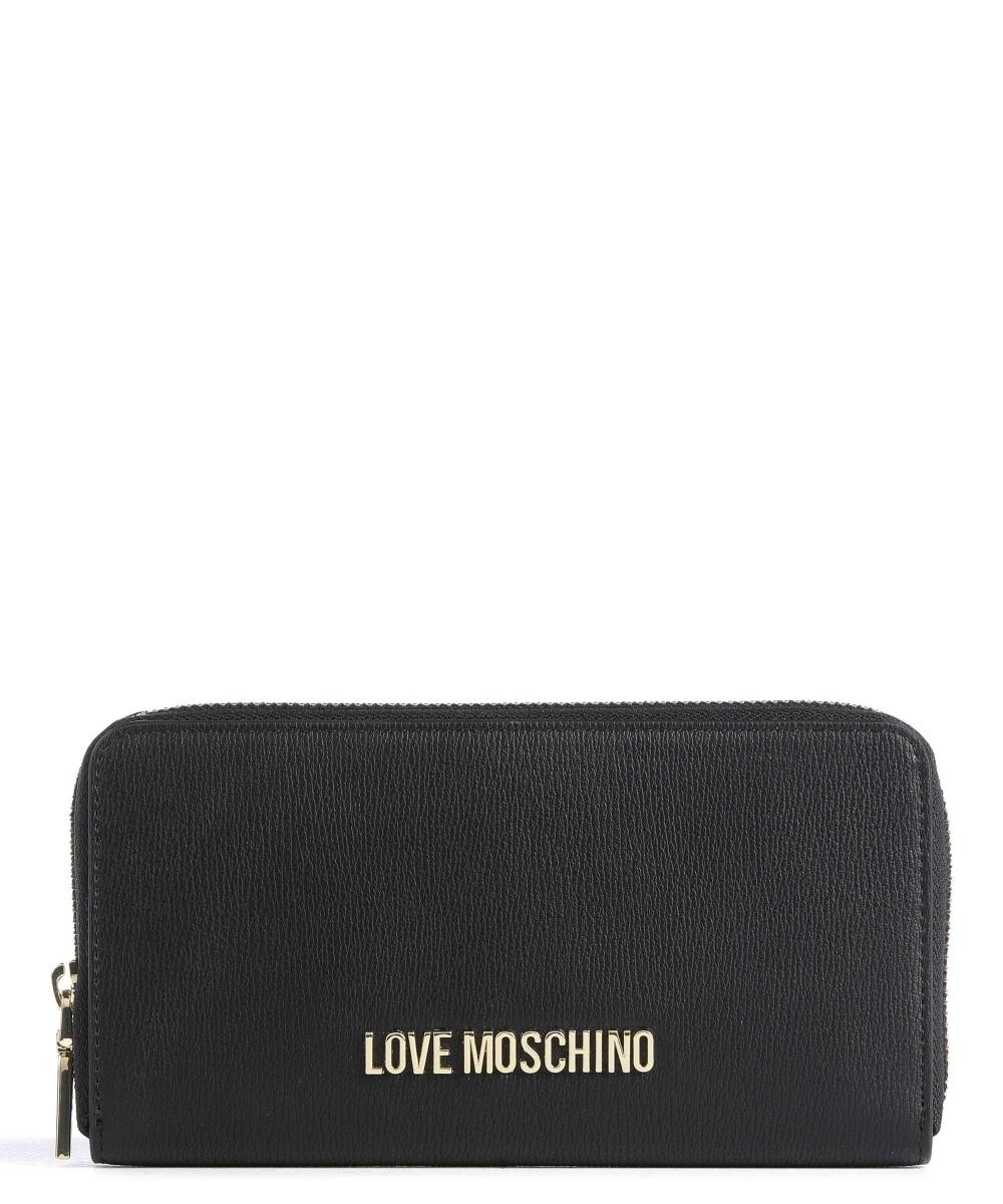 

Кошелек Signature из искусственной кожи Love Moschino, черный