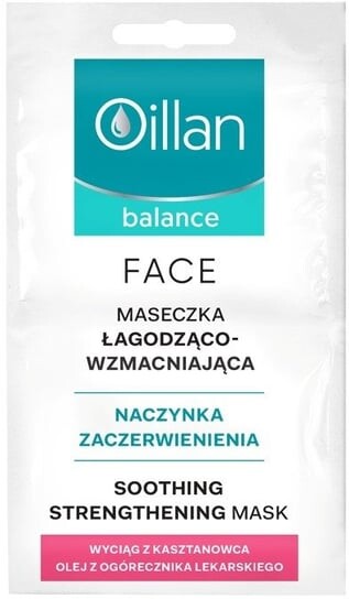 

Успокаивающая и укрепляющая маска. Oillan Balance