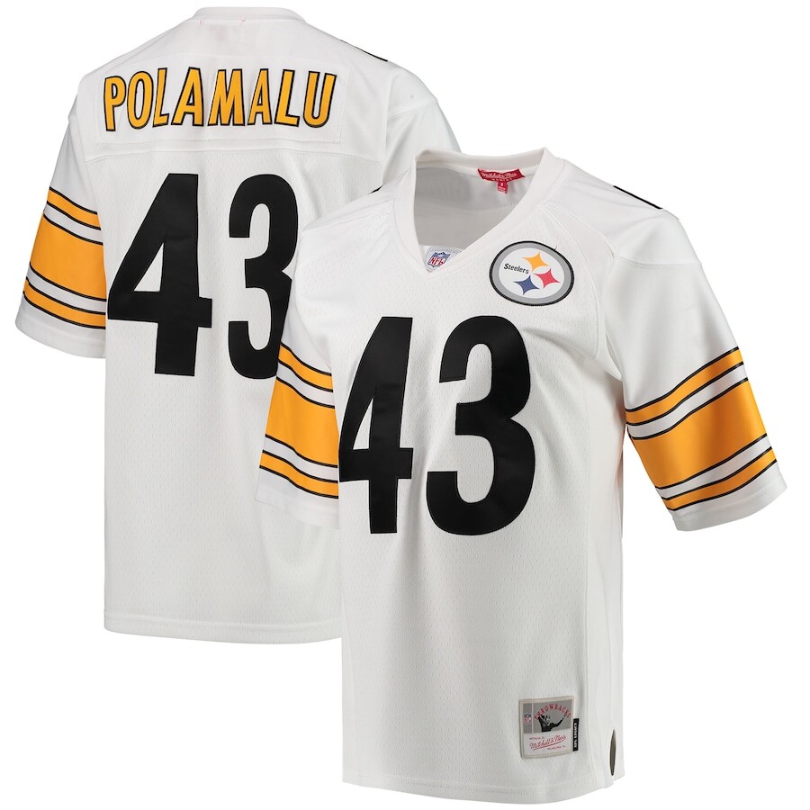 

Джерси Mitchell & Ness Pittsburgh Steelers, белый