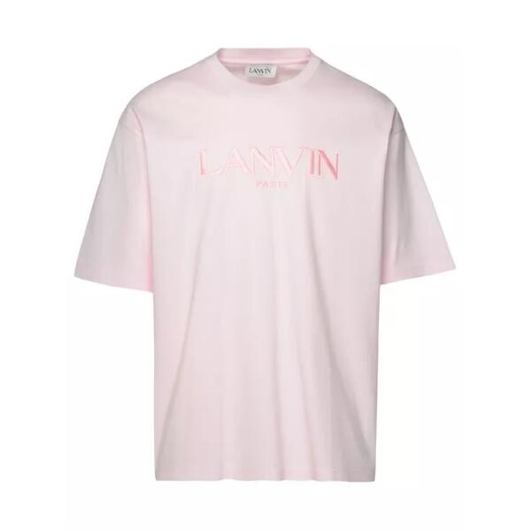 

Футболка cotton t-shirt Lanvin, розовый