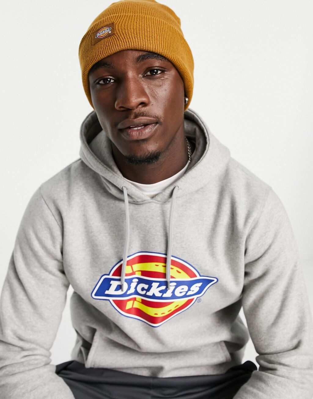 

Коричневая шапка Dickies Gibsland