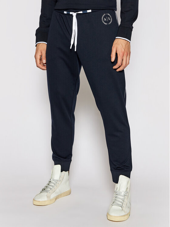 

Спортивные брюки стандартного кроя Armani Exchange, синий