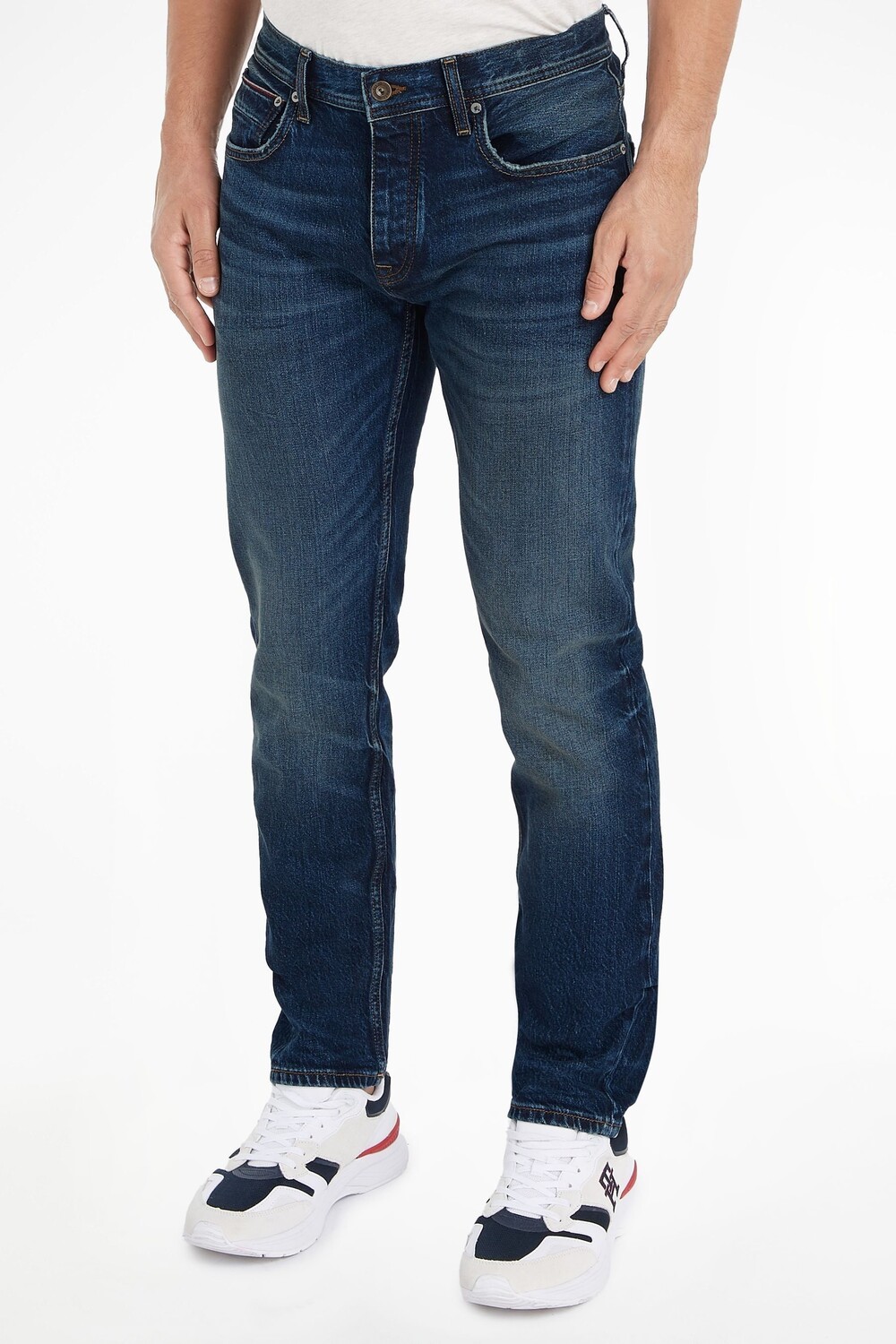 

Прямые джинсы Denton Tommy Hilfiger, синий